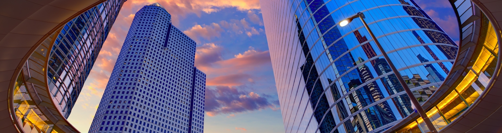 Image of downtown Houston Skyscrapers